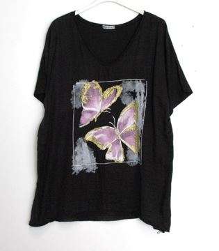 Immagine di CURVY GIRL COTTON BUTTERFLY TOP
